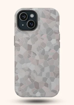stone marble style phone cover for iphone 15